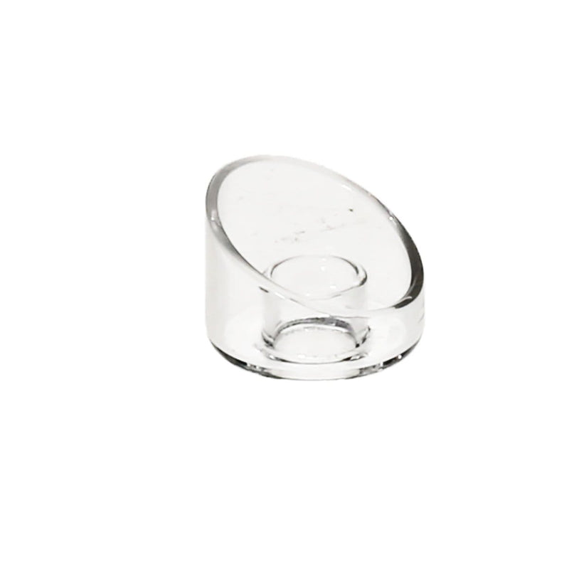 Biohazard Inc Quartz Dish Quartz Angled Dish Accessory for Domeless Titanium Nail