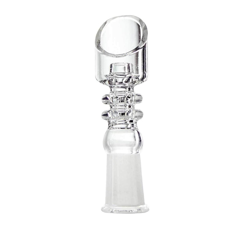 Biohazard Inc Quartz Nail Quartz Angle Cut Domeless Nail - 10mm Female