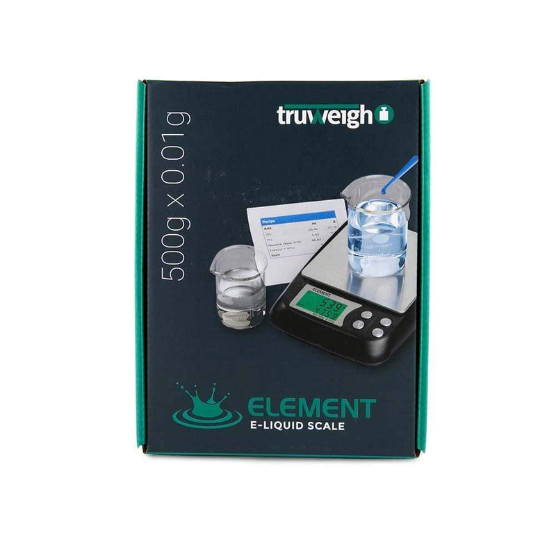 Biohazard Inc Scale Truweigh Element DIY E- Liquid Scale 500g X 0.01g- Black