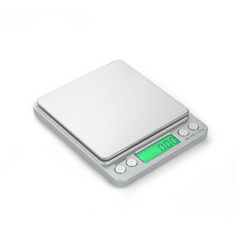 Biohazard Inc Scale Truweigh Enigma Scale 500g X 0.01g- Silver