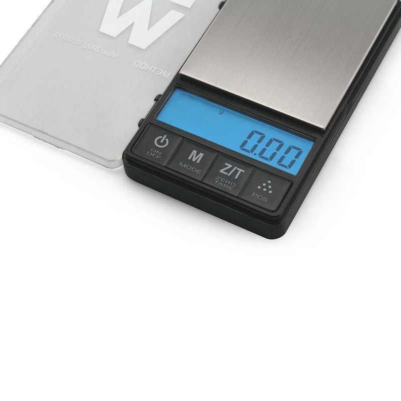 Biohazard Inc Scale Truweigh Method Scale 200g X 0.01g-Black