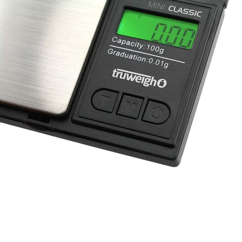 Biohazard Inc Scale Truweigh Mini Classic Scale 100g X 0.01g- Black