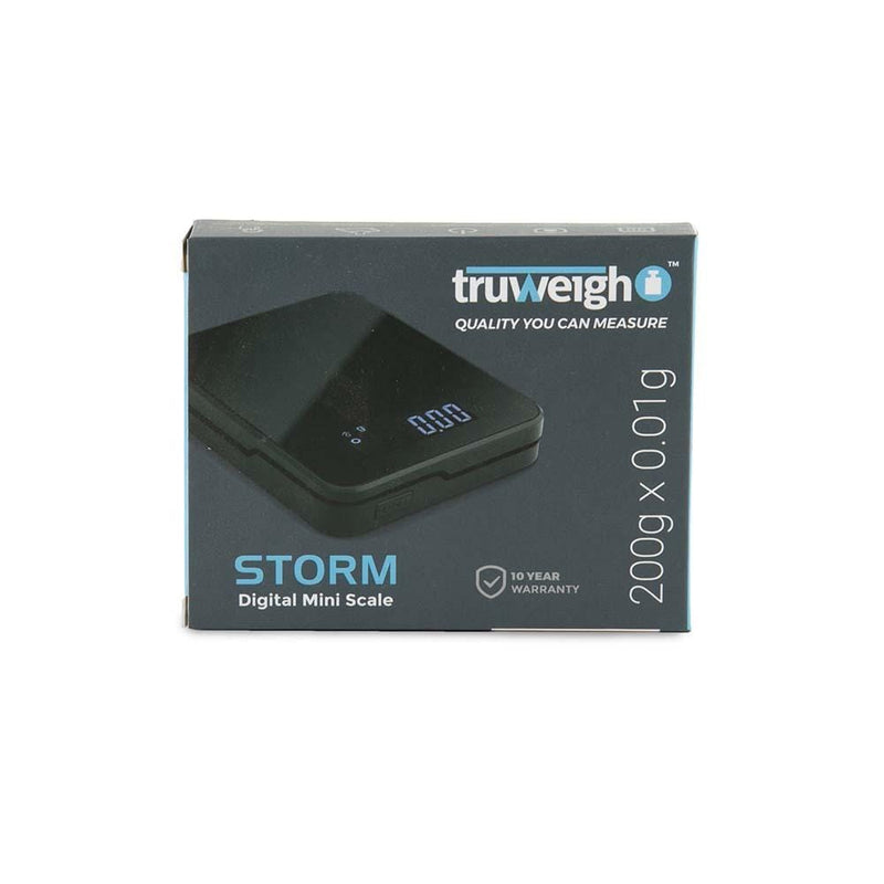 Biohazard Inc Scale Truweigh Storm Mini Scale 200g X 0.01g- Black