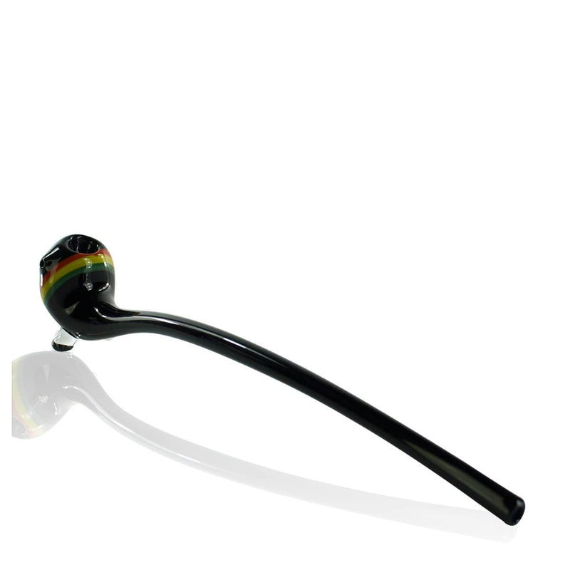 Biohazard Inc Sherlock Hand Pipe 13" Black Gandalf w/ Rasta