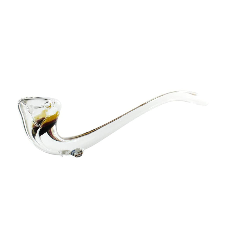 Biohazard Inc Sherlock Hand Pipe 14" Gandalf Pipe - Clear