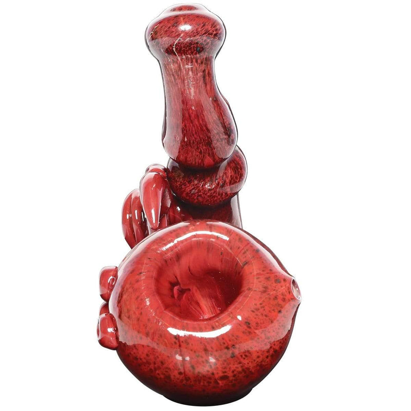 Biohazard Inc Sherlock Hand Pipe 4" Rust Red Eye Sherlock