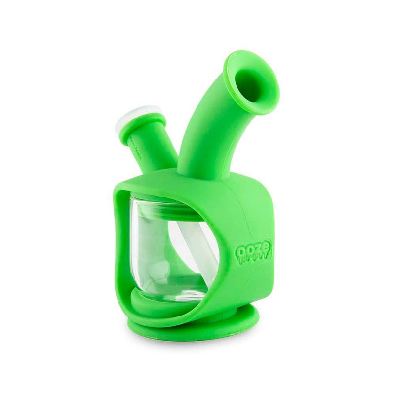 Biohazard Inc Silicone Bong OOZE Kettle Silicone Bubbler - Green