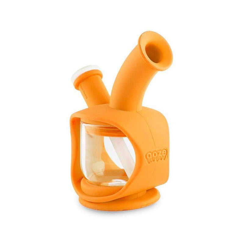 Biohazard Inc Silicone Bong OOZE Kettle Silicone Bubbler - Orange