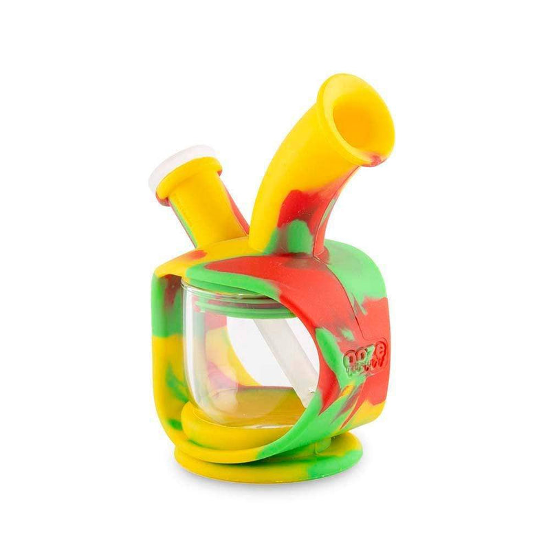 Biohazard Inc Silicone Bong OOZE Kettle Silicone Bubbler - Rasta