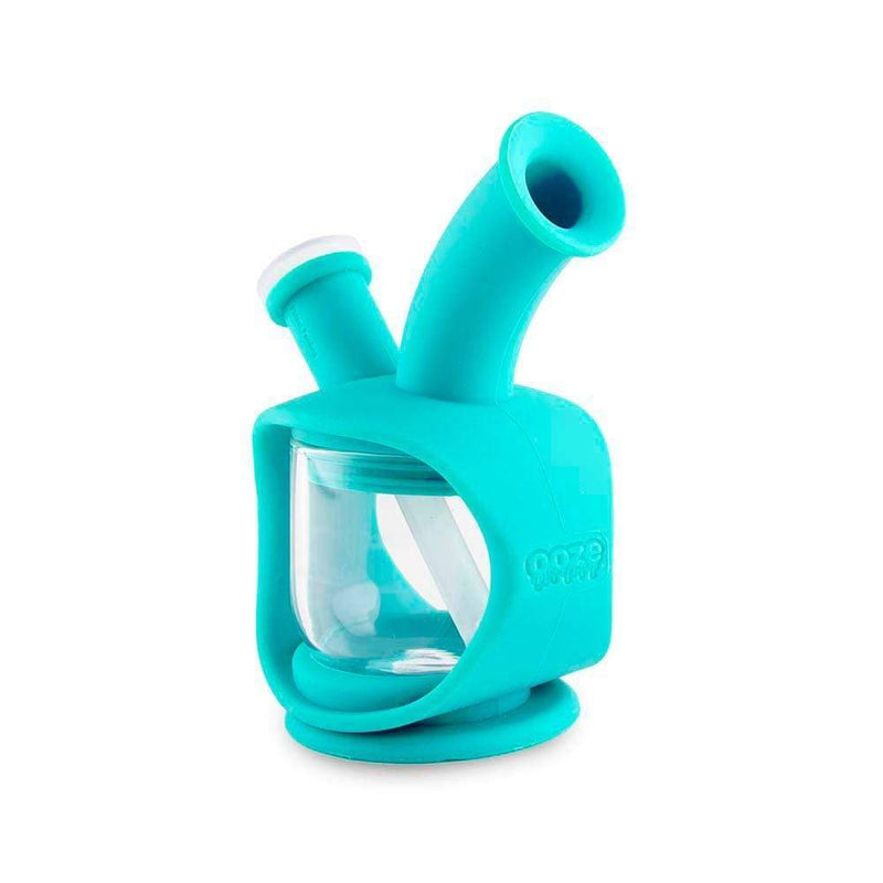 Biohazard Inc Silicone Bong OOZE Kettle Silicone Bubbler - Teal