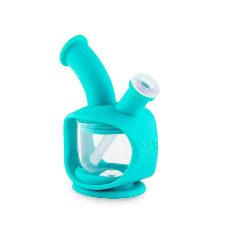 Biohazard Inc Silicone Bong OOZE Kettle Silicone Bubbler - Teal