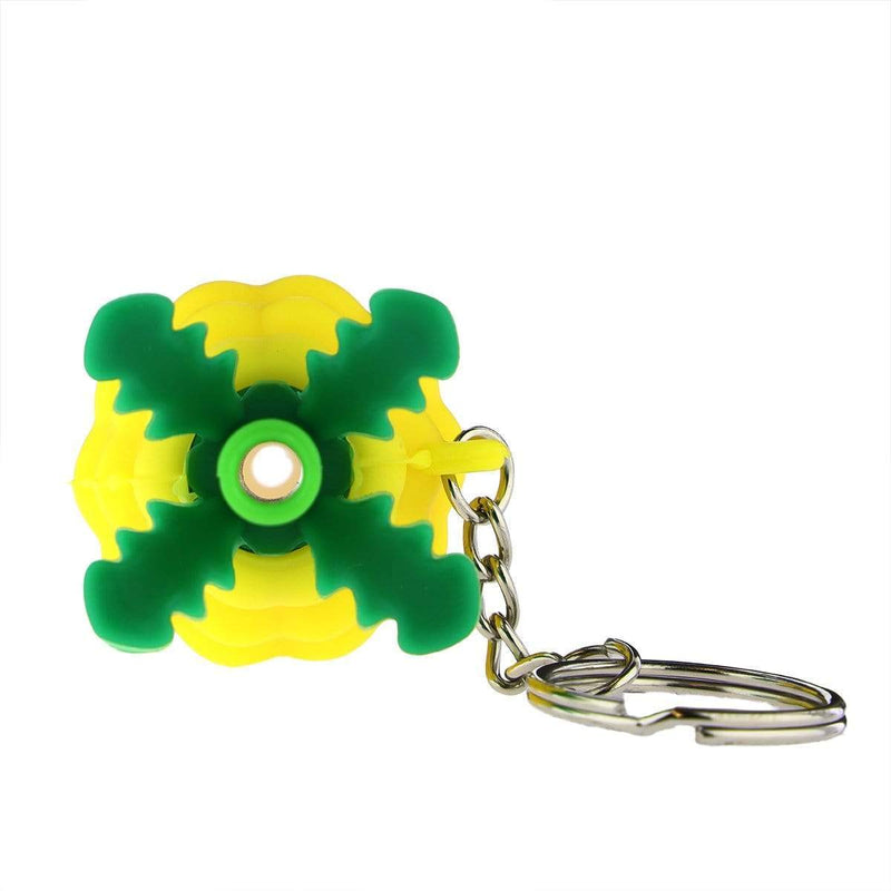 Biohazard Inc Silicone Hand Pipe Silicone Mini Pineapple Key Chain Pipe