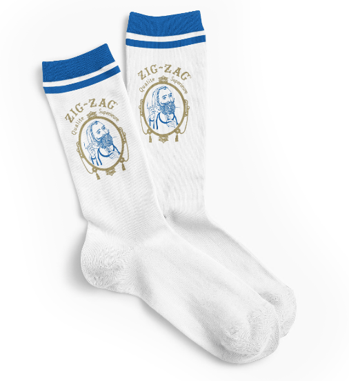 Biohazard Inc Socks Zig Zag Official Merch Classic Socks - White