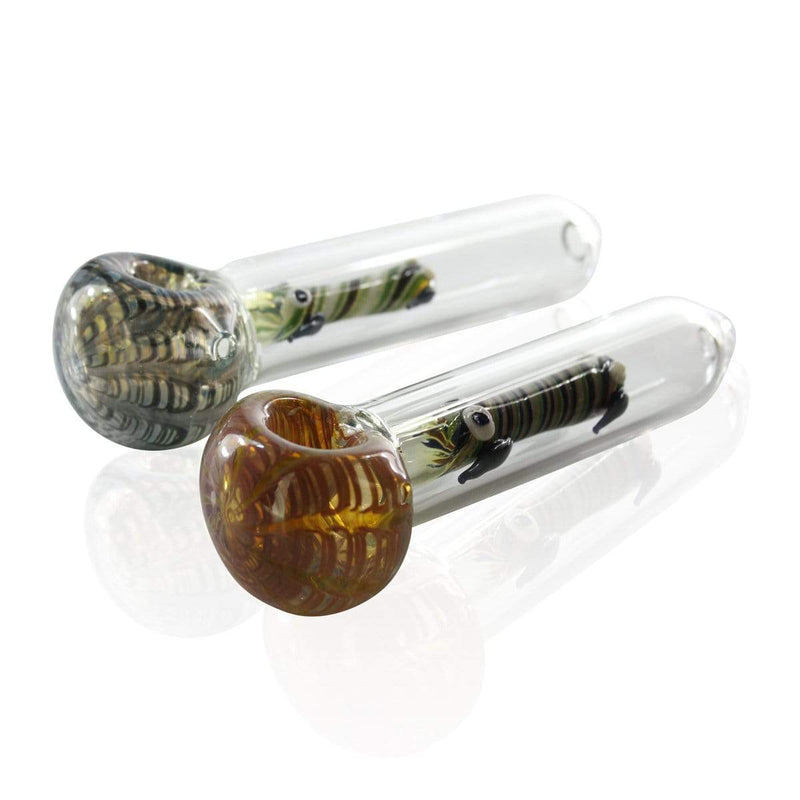 Biohazard Inc Steamroller Pipe 7" Dragon Steamroller Hand Pipe