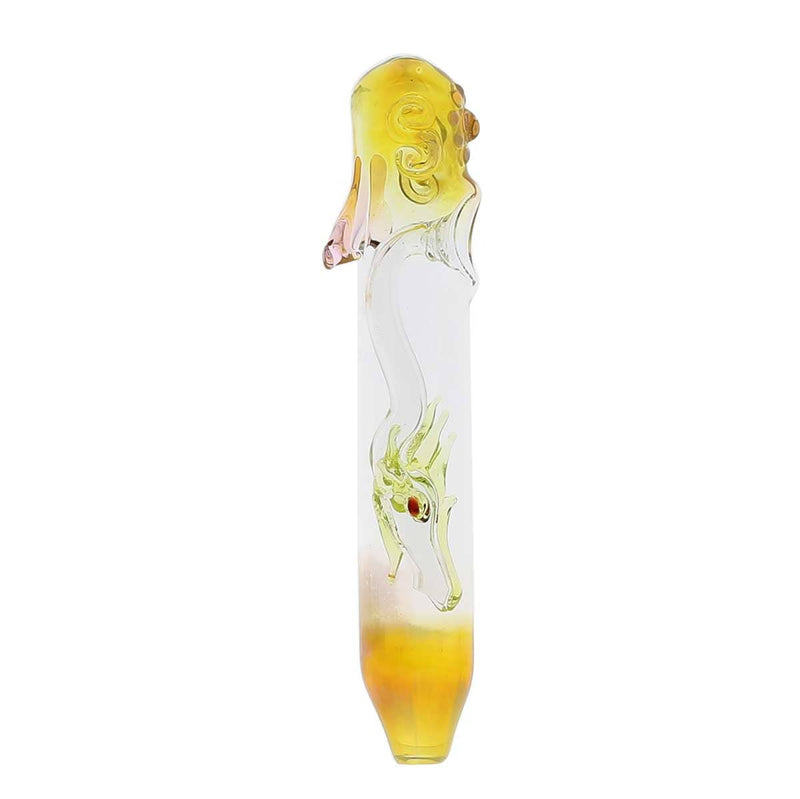 Biohazard Inc Steamroller Pipe 8" 32mm Illuminati Dragon Steamroller