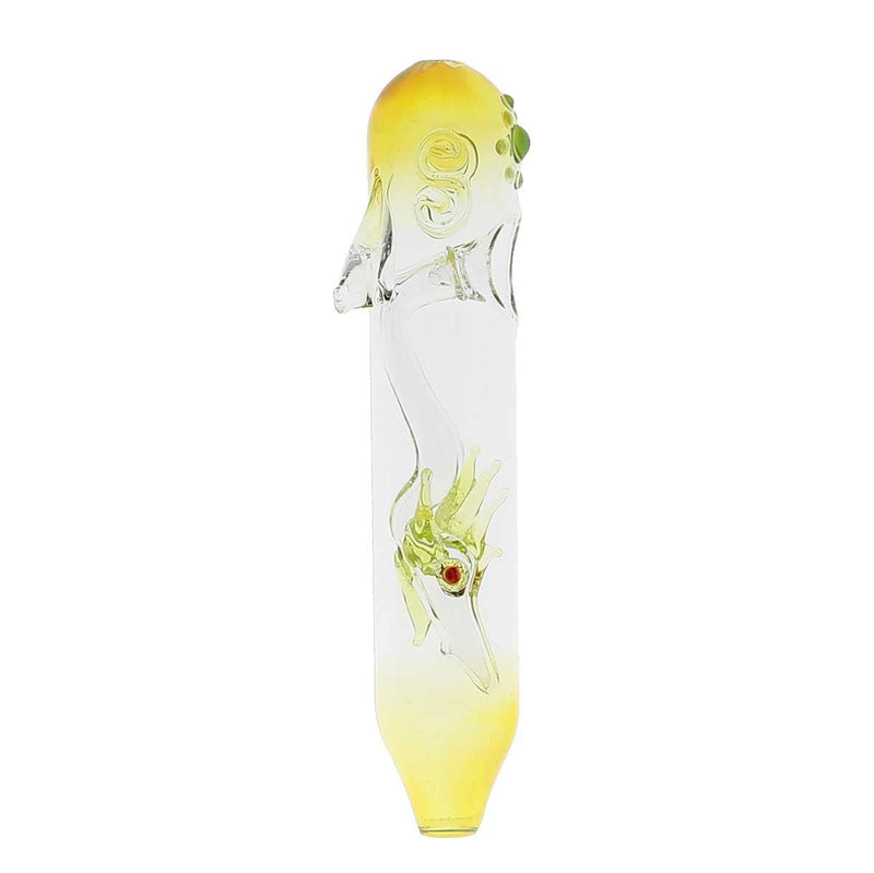 Biohazard Inc Steamroller Pipe 8" 38mm Illuminati Dragon Steamroller