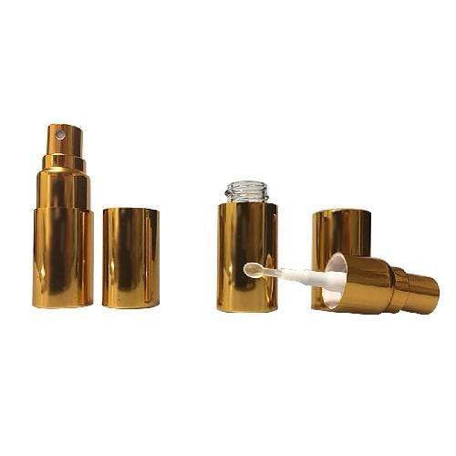 Biohazard Inc Storage Bullet Bullet Stash w/ Scoop Top Gold - 4 Count