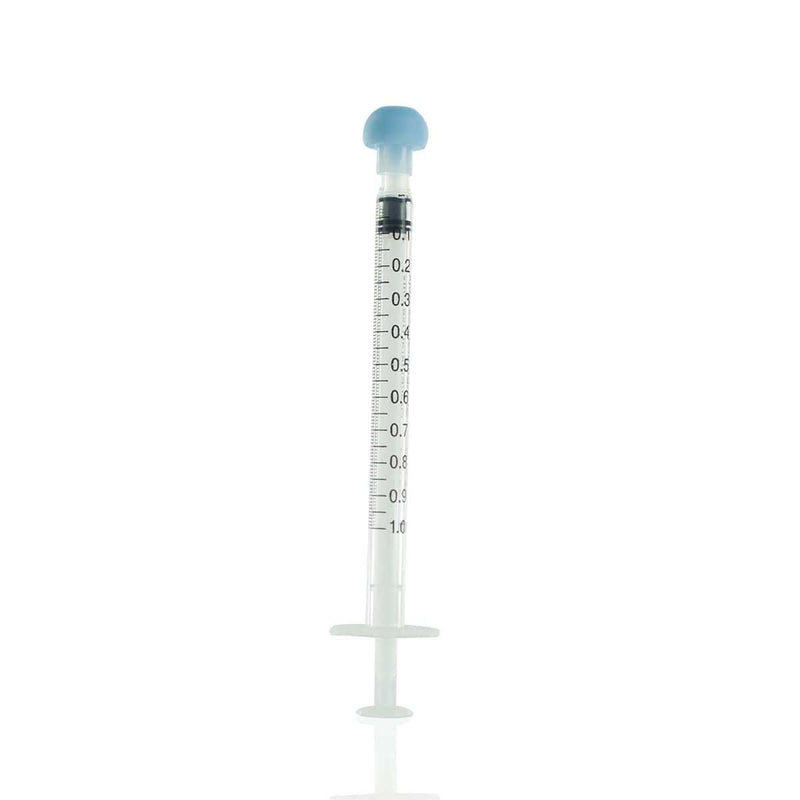 Biohazard Inc Syringe 01 ML Oral Concentrate Syringe - 100 Count