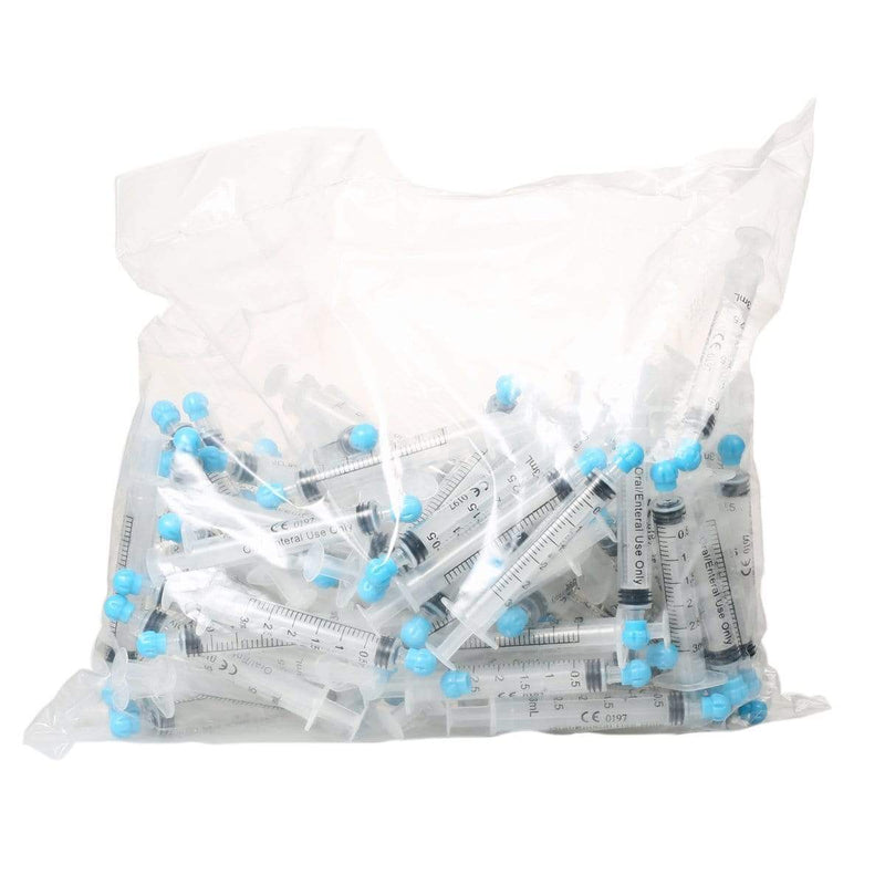 Biohazard Inc Syringe 03 ml Oral Concentrates Syringe - 100 Count