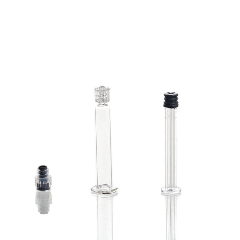 Biohazard Inc Syringe Glass Luer Lock Syringe 2 1/4 ml - 100 Count