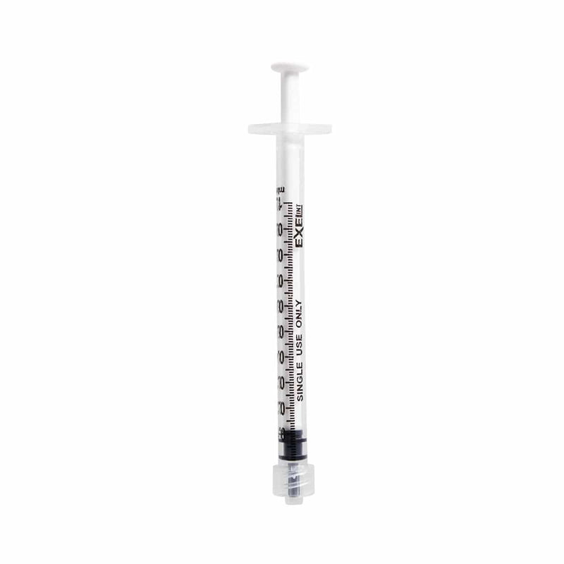 Biohazard Inc Syringe Luer Lock Syringe 1ml - 100 Count