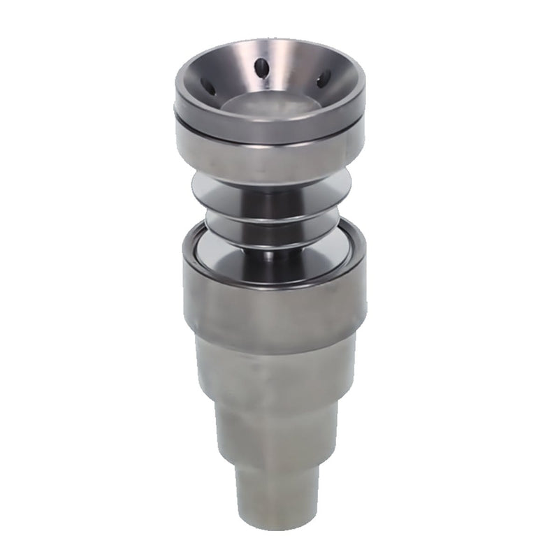 Biohazard Inc Titanium Nail Titanium 6 Hole Domeless Nail - 19mm / 14mm / 10mm Universal