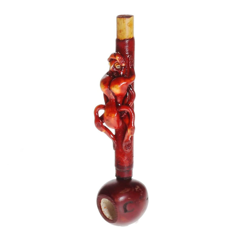 Biohazard Inc Wood Hand Pipe 4" Erotic Wood Pipe - 69