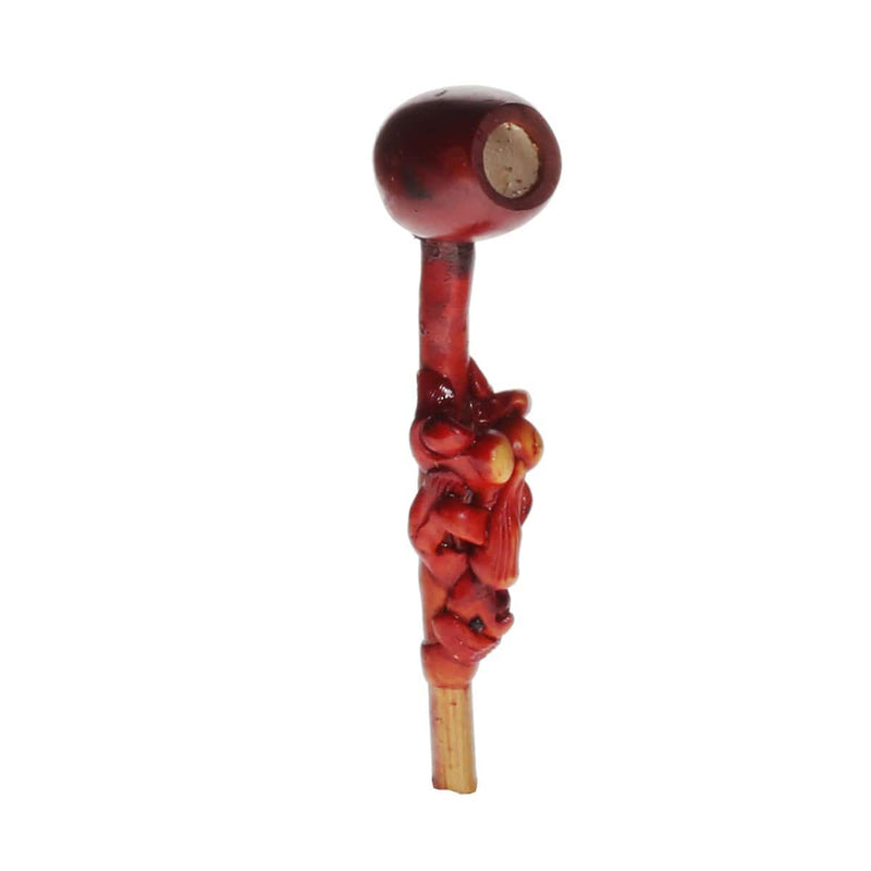 Biohazard Inc Wood Hand Pipe 4" Erotic Wood Pipe - Riding