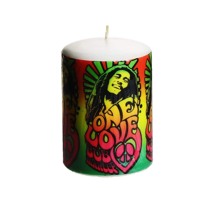 Bob Marley Candle Bob Marley 3" x 4" Pillar Candle - 6 Count