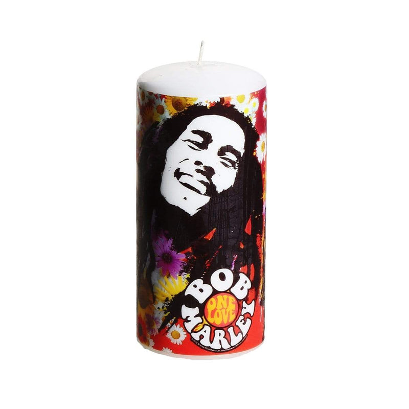 Bob Marley Candle Bob Marley 3" x 6" Pillar Candle - 6 Count