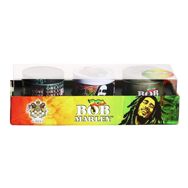 Bob Marley Candle Bob Marley Tin 3 Candle Gift Set - 4 Sets