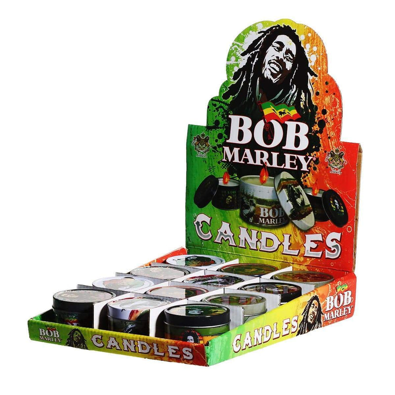 Bob Marley Candle Bob Marley Tin Candle - 12 Count