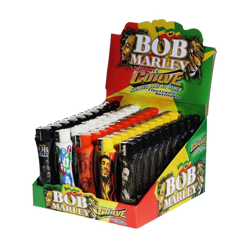 Bob Marley Lighters Bob Marley - Curve Series C - 50 Count