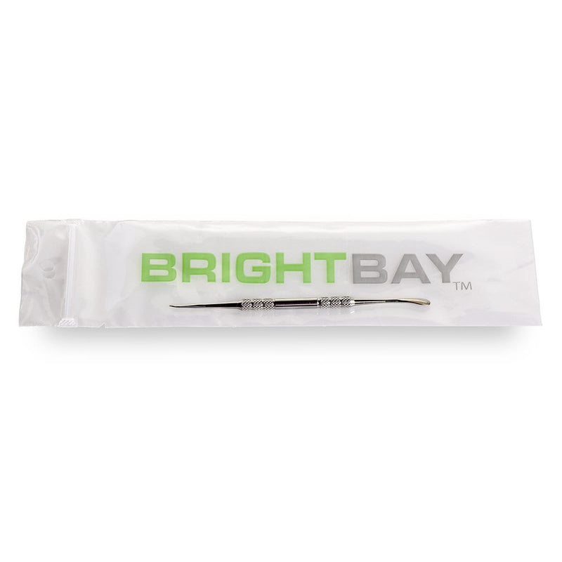 BrightBay Dab Stick Tool Brightbay Stainless Steel Dabber 120mm Chrome