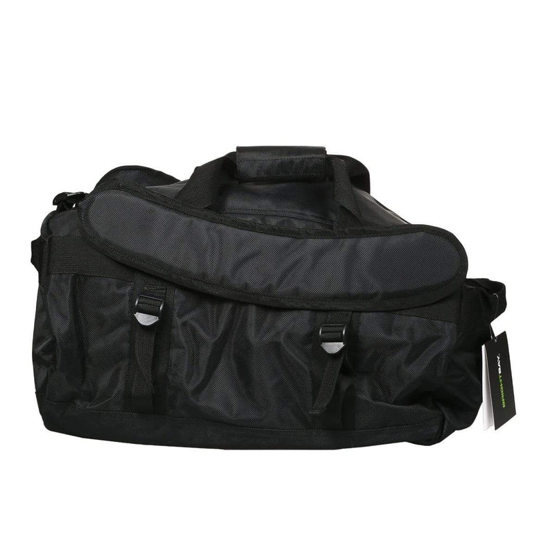 BrightBay Smell Proof Carbon Bag Black Carbon Transport Duffle Bag - Small