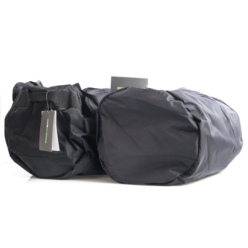 BrightBay Smell Proof Carbon Bag Black Carbon Transport Duffle Bag - Small