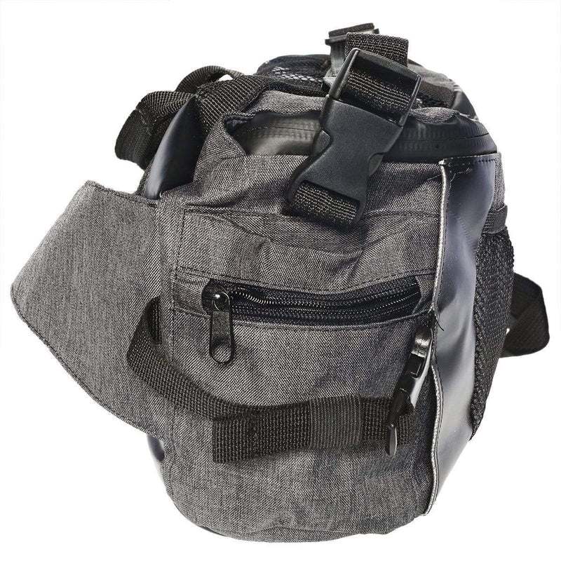 BrightBay Smell Proof Carbon Bag Brightbay Carbon Bag "L.A.F. Fanny" - Dark Charcoal