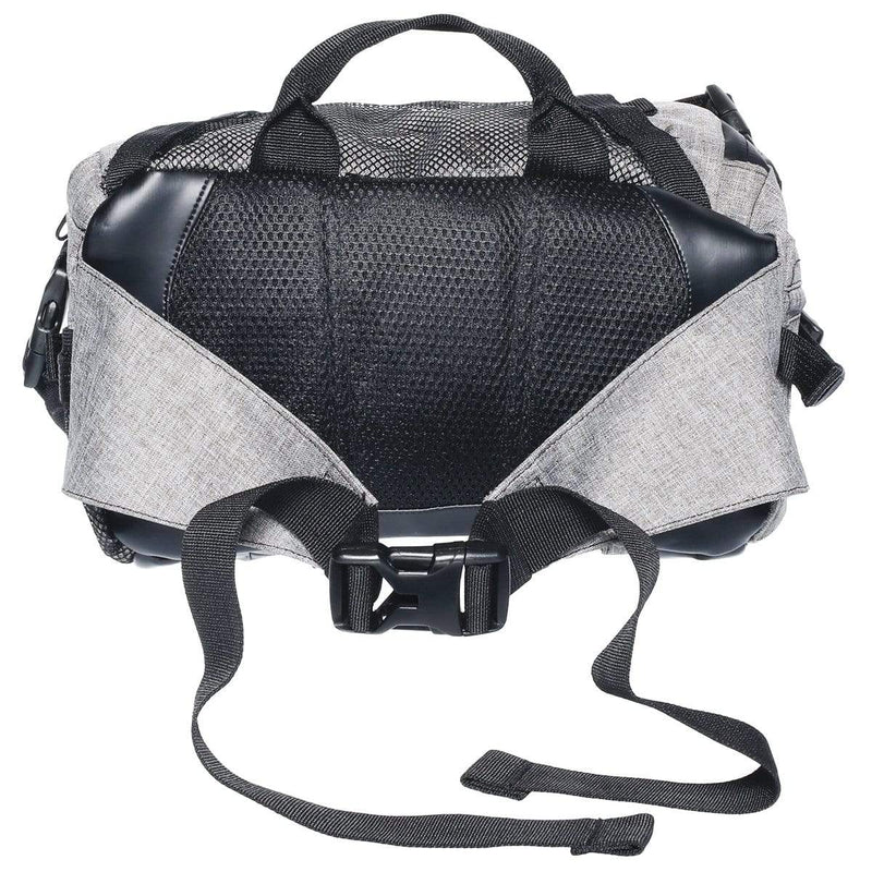 BrightBay Smell Proof Carbon Bag Brightbay Carbon Bag " L.A.F. Fanny" - Wolf Gray