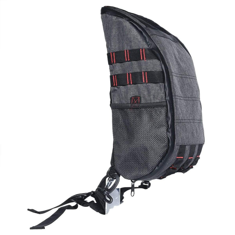 BrightBay Smell Proof Carbon Bag Brightbay Carbon Bag "SK Slinger" - Dark Charcoal