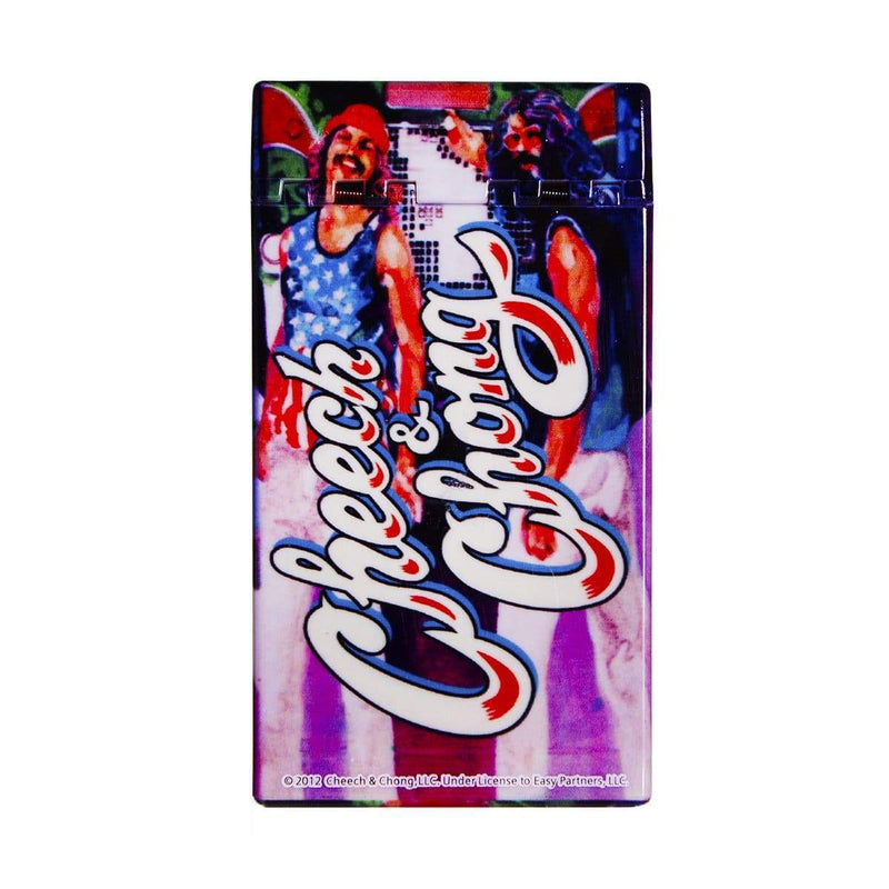 Cheech and Chong Cigarette Case Cheech & Chong Cigarette Case With Flip Top 100's - 12 Count