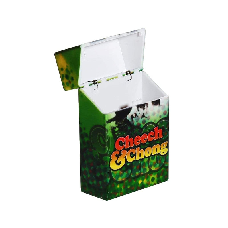 Cheech and Chong Cigarette Case Cheech & Chong Cigarette Case With Flip Top - 12 Count