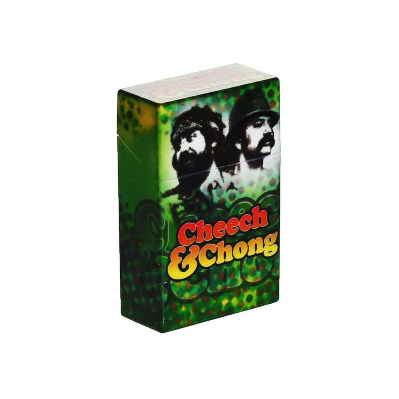 Cheech and Chong Cigarette Case Cheech & Chong Cigarette Case With Flip Top - 12 Count