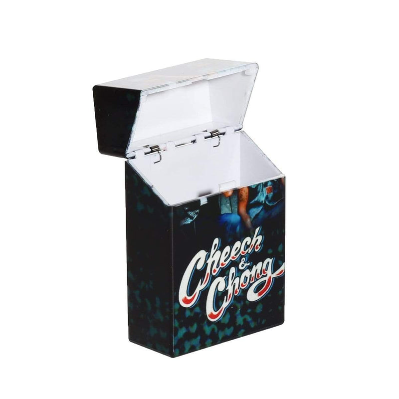 Cheech and Chong Cigarette Case Cheech & Chong Cigarette Case With Flip Top - 12 Count