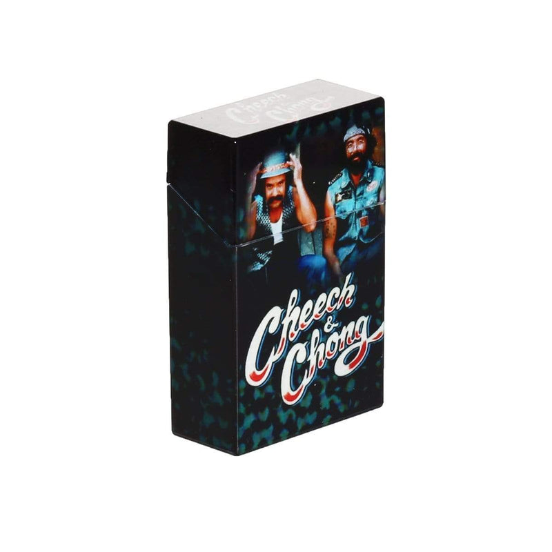 Cheech and Chong Cigarette Case Cheech & Chong Cigarette Case With Flip Top - 12 Count