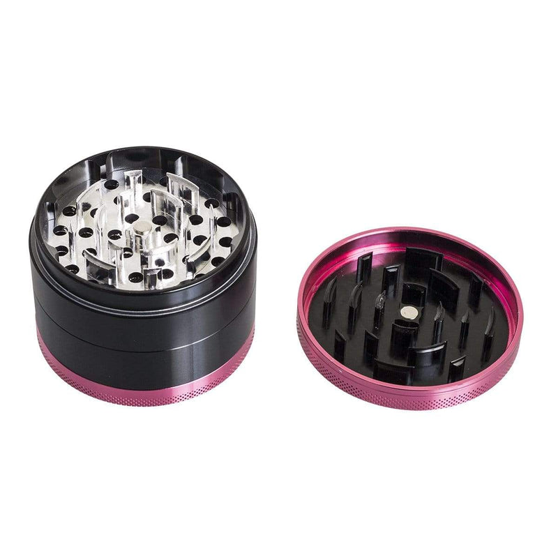 Chromium Crusher Metal Grinder 4pc Chromium Crusher Grinder Pink - 2 1/2"