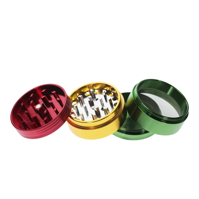 Chromium Crusher Metal Grinder 4pc Chromium Crusher Precision Grinder Rasta - 2 1/5"