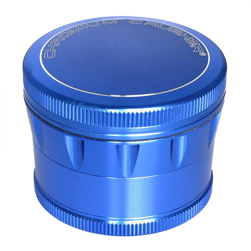 Chromium Crusher Metal Grinder Blue 4pc Chromium Crusher 2.5" Grinder