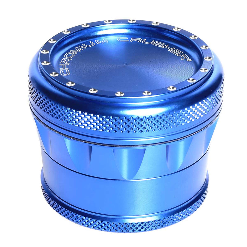 Chromium Crusher Metal Grinder Blue 4pc Premium Chromium Crusher 2.75" Grinder