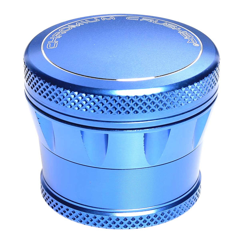 Chromium Crusher Metal Grinder Blue 4pc Premium Chromium Crusher Tapered Top 2" Grinder