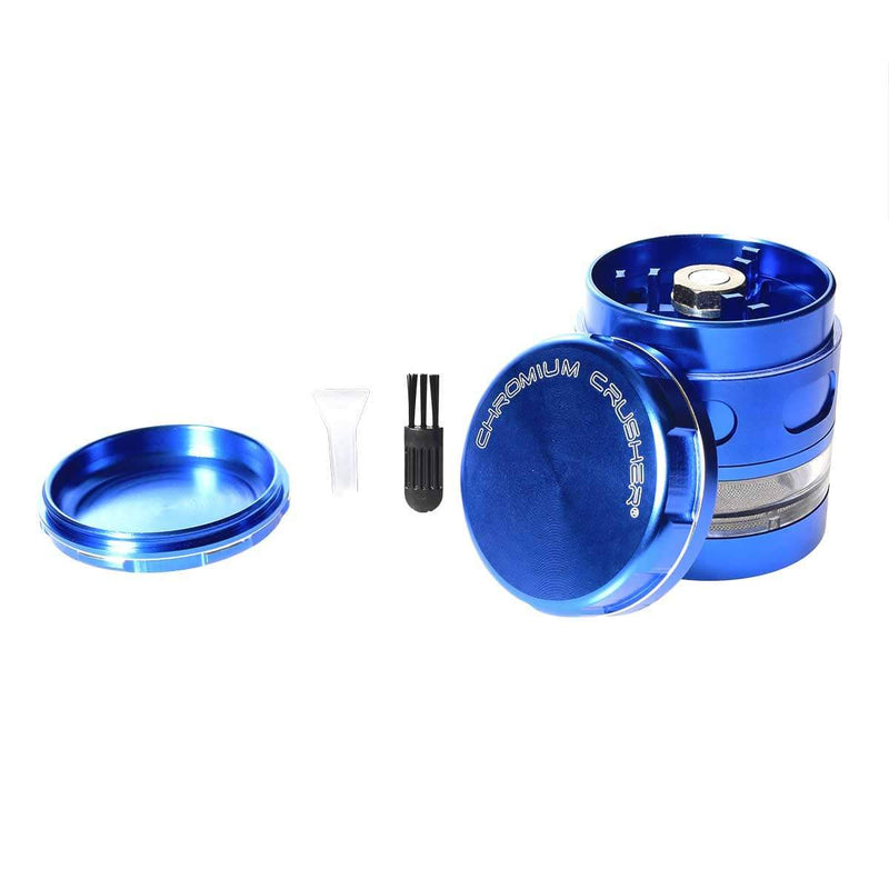 Chromium Crusher Metal Grinder Blue Chromium Crusher Multi Blade 2.5" Grinder